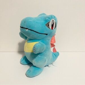 Totodile Pokemon Blue Plush Doll Small Stuffed Toy 8”